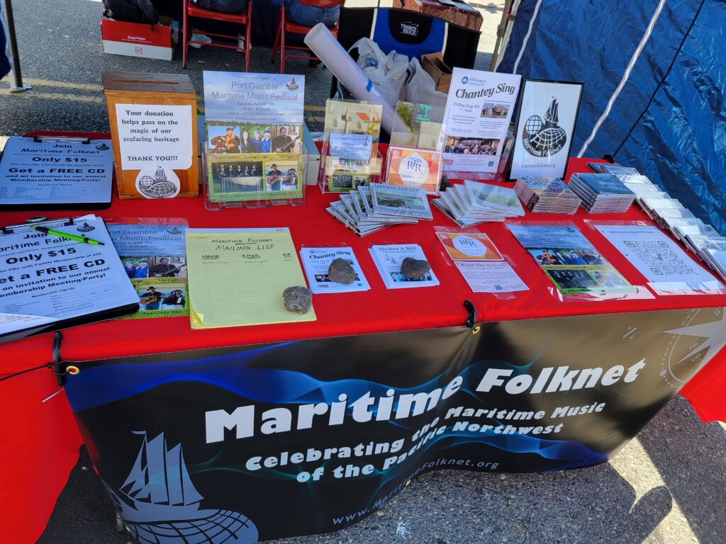 Maritime Folknet info table